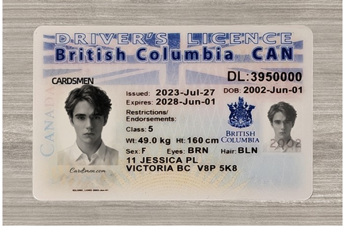 British Columbia Fake ID
